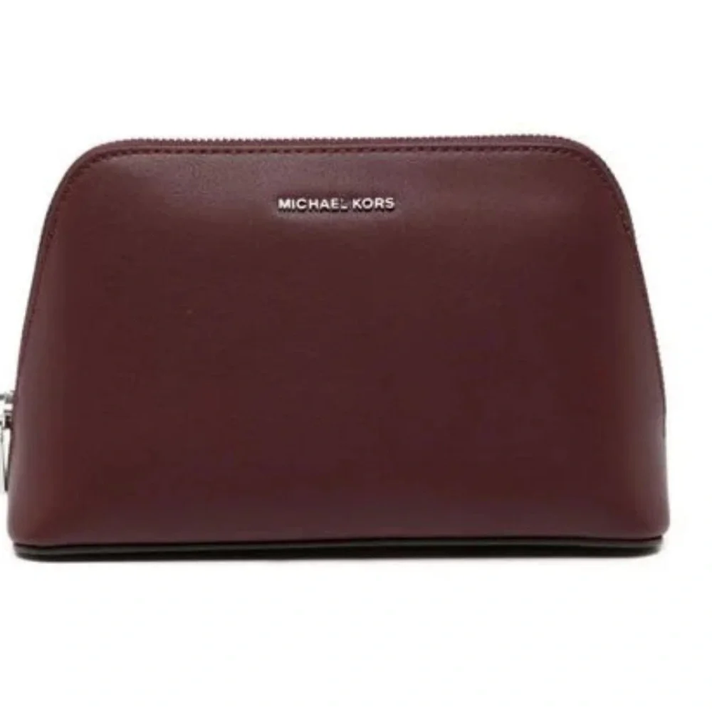 MICHAEL KORS Jet Set Medium Leather Travel Kit New